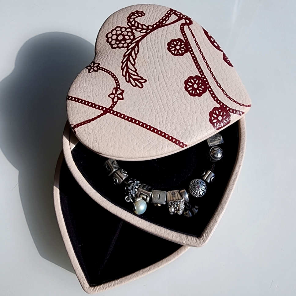 Pandora Jewelry Box Genuine Leather